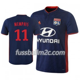 Fußballtrikots Olympique Lyon Memphis Depay 11 Auswärts Trikotsatz 2018-2019